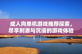 成人向單機(jī)游戲推薦探索，盡享刺激與沉浸的游戲體驗(yàn)