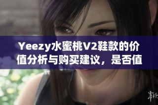 Yeezy水蜜桃V2鞋款的價值分析與購買建議，是否值得投資入手呢