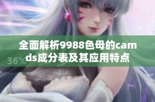 全面解析9988色母的camds成分表及其應(yīng)用特點