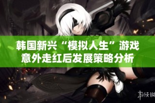 韓國新興“模擬人生”游戲意外走紅后發(fā)展策略分析