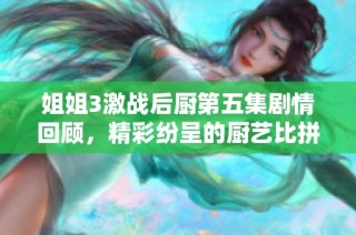 姐姐3激戰(zhàn)后廚第五集劇情回顧，精彩紛呈的廚藝比拼與情感碰撞