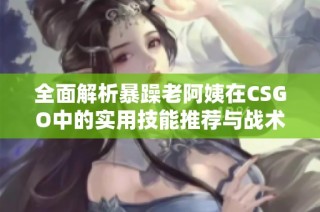 全面解析暴躁老阿姨在CSGO中的實用技能推薦與戰(zhàn)術指南