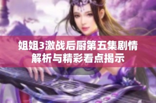 姐姐3激戰(zhàn)后廚第五集劇情解析與精彩看點揭示