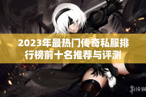 2023年最熱門傳奇私服排行榜前十名推薦與評測