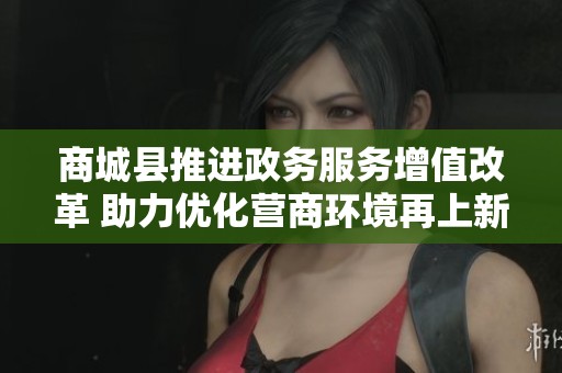 商城縣推進(jìn)政務(wù)服務(wù)增值改革 助力優(yōu)化營商環(huán)境再上新臺(tái)階