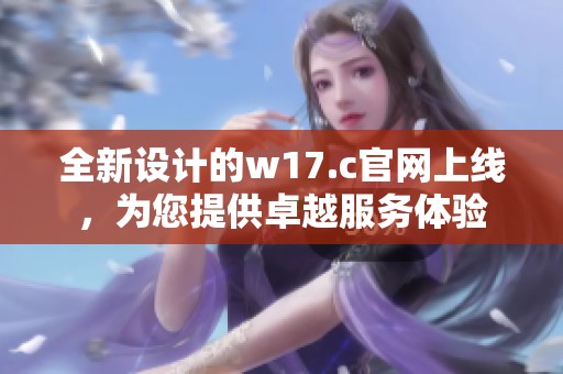 全新設(shè)計的w17.c官網(wǎng)上線，為您提供卓越服務(wù)體驗