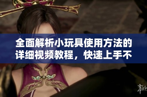 全面解析小玩具使用方法的詳細(xì)視頻教程，快速上手不再難