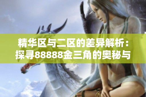 精華區(qū)與二區(qū)的差異解析：探尋88888金三角的奧秘與價(jià)值