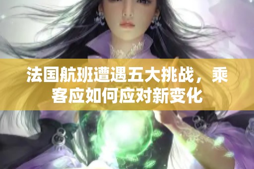 法國航班遭遇五大挑戰(zhàn)，乘客應如何應對新變化
