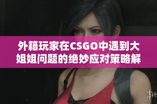 外籍玩家在CSGO中遇到大姐姐問(wèn)題的絕妙應(yīng)對(duì)策略解析 外籍玩家在CSGO中遇到大姐姐問(wèn)題的絕妙應(yīng)對(duì)策略解析